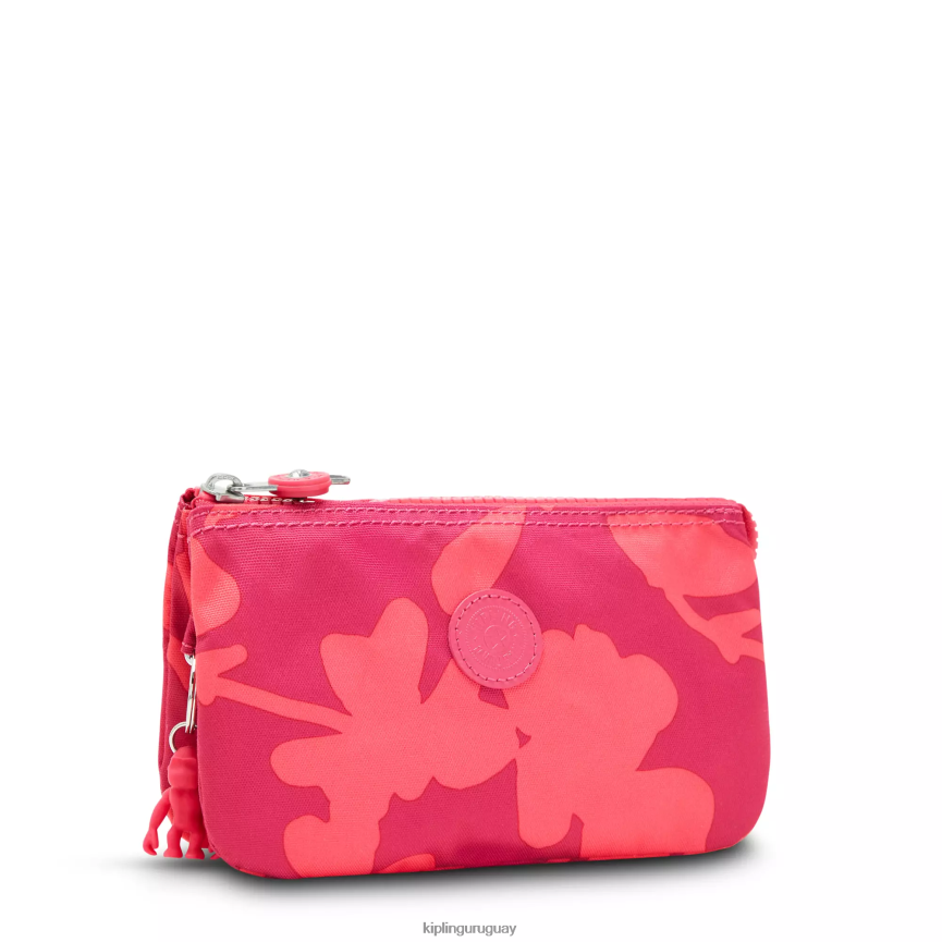 Kipling bolsa de creatividad grande estampada H44NB304 flor de coral mujer bolsas