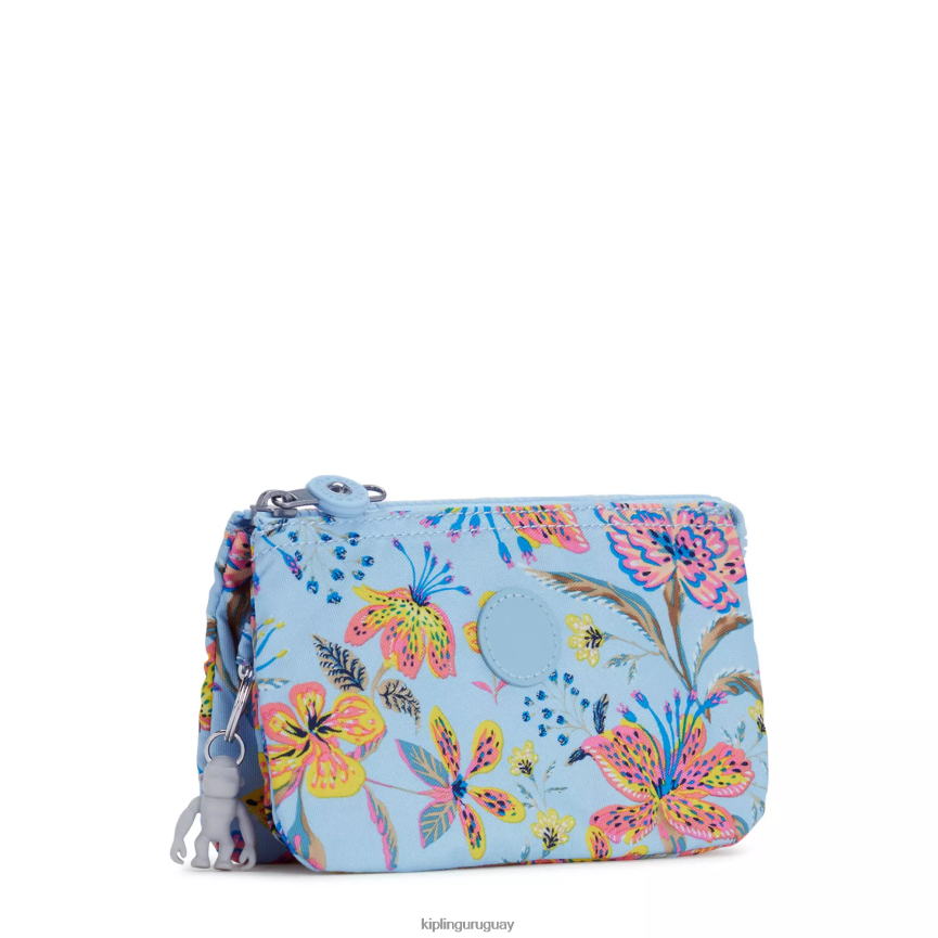 Kipling bolsa de creatividad grande estampada H44NB308 flores silvestres mujer bolsas