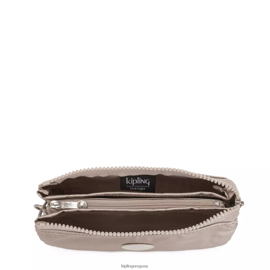 Kipling bolsa metalica grande creative H44NB548 resplandor metalico mujer bolsas