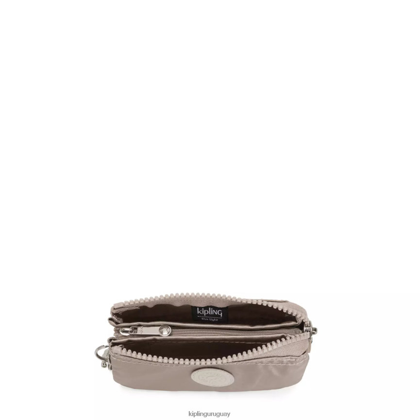 Kipling pequeño estuche metálico creative H44NB613 resplandor metalico mujer bolsas