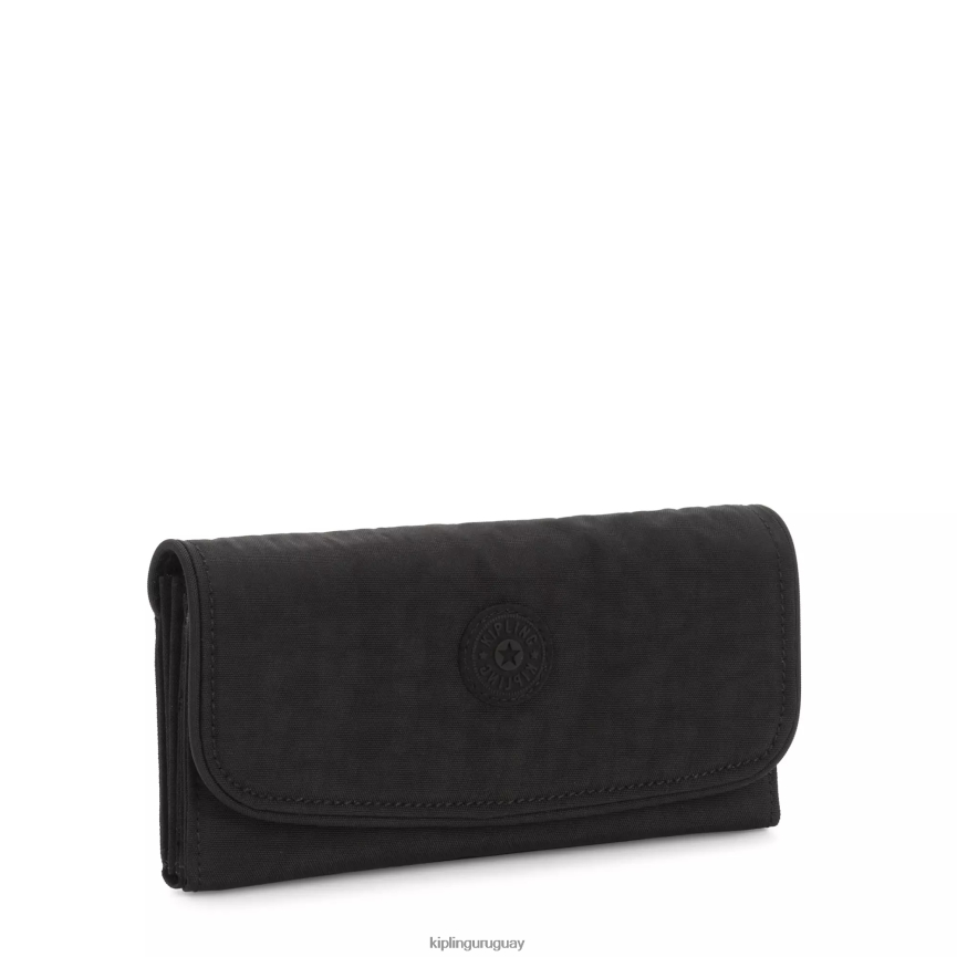 Kipling billetera con broche de dinero H44NB287 negro negro mujer carteras y muñequeras