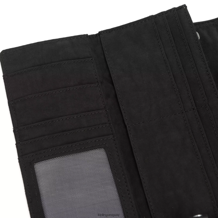 Kipling billetera con broche de dinero H44NB287 negro negro mujer carteras y muñequeras