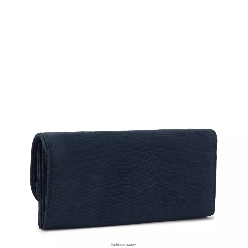 Kipling billetera con broche de dinero H44NB288 azul azul mujer carteras y muñequeras