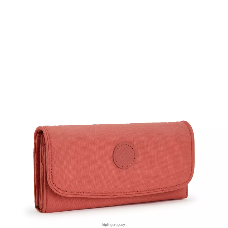 Kipling billetera con broche de dinero H44NB290 rosa de la vendimia mujer carteras y muñequeras