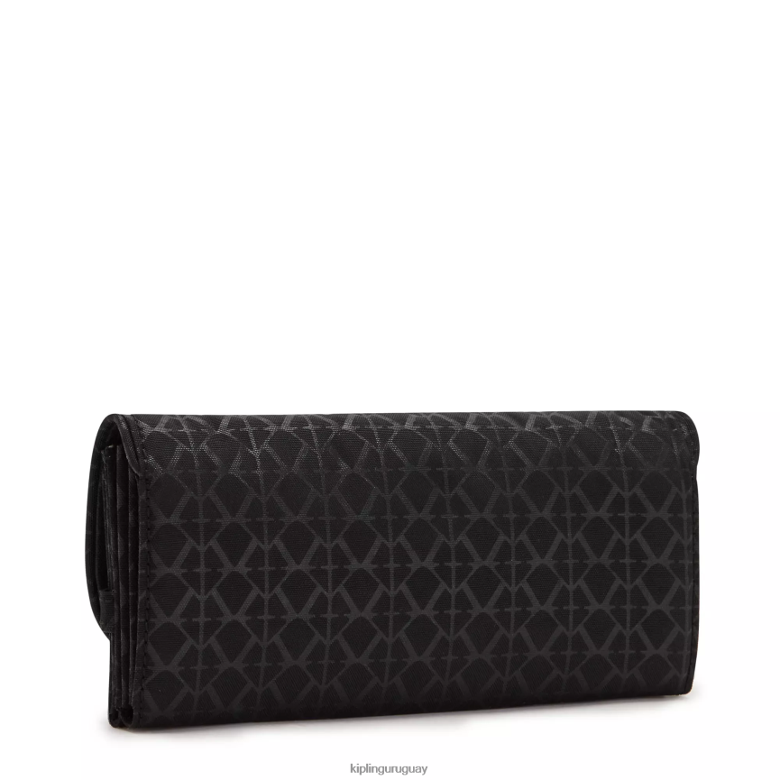 Kipling billetera con estampado Money Land H44NB553 firma en relieve mujer carteras y muñequeras