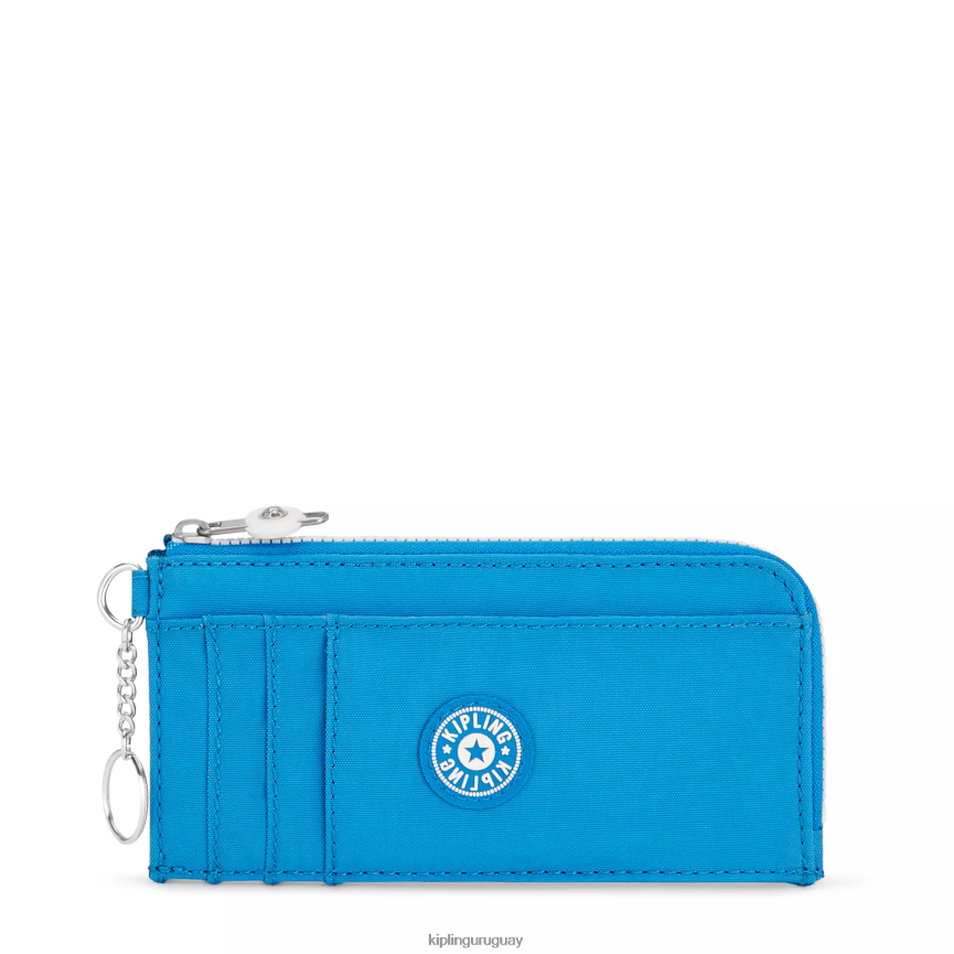 Kipling billetera dafni H44NB556 azul ansioso mujer carteras y muñequeras