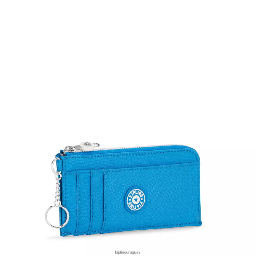Kipling billetera dafni H44NB556 azul ansioso mujer carteras y muñequeras