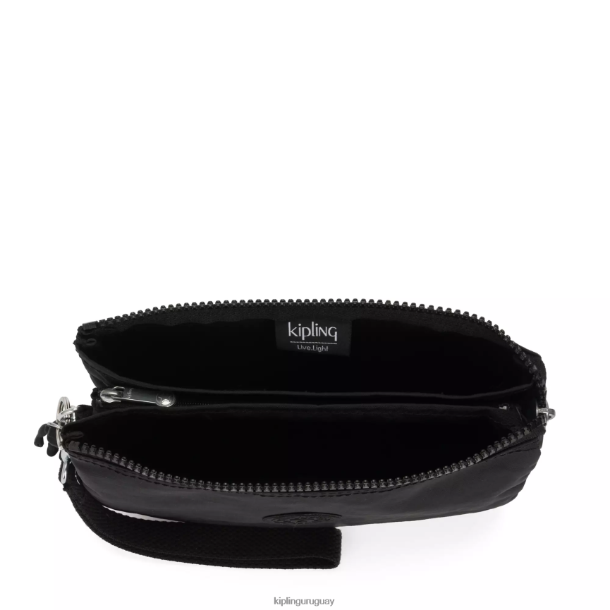 Kipling bolso de mano extra grande creative H44NB541 negro negro mujer carteras y muñequeras
