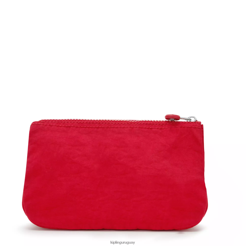 Kipling bolso de mano extra grande creative H44NB543 colorete rojo mujer carteras y muñequeras