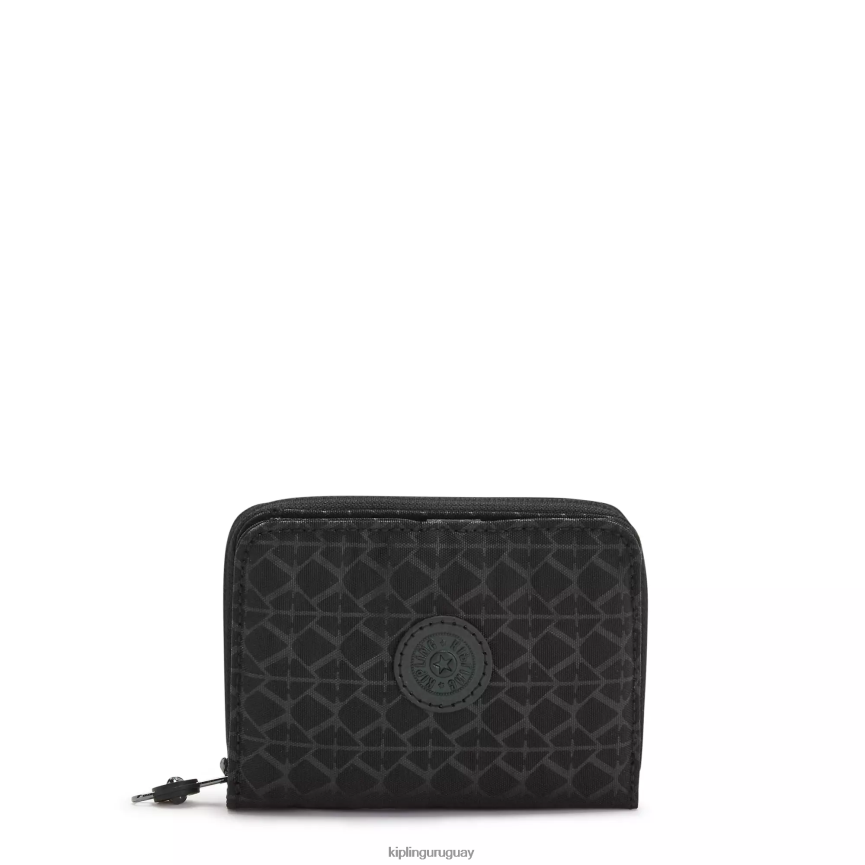 Kipling cartera pequeña con estampado money love H44NB555 negro mujer carteras y muñequeras