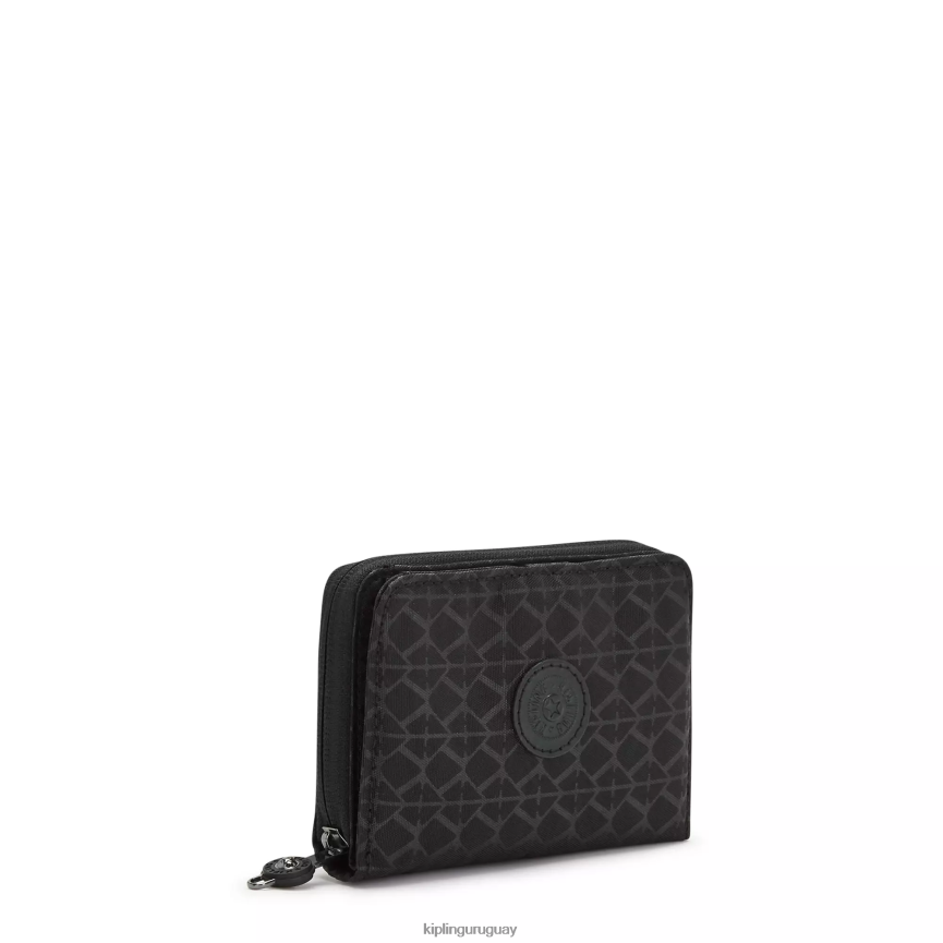 Kipling cartera pequeña con estampado money love H44NB555 negro mujer carteras y muñequeras