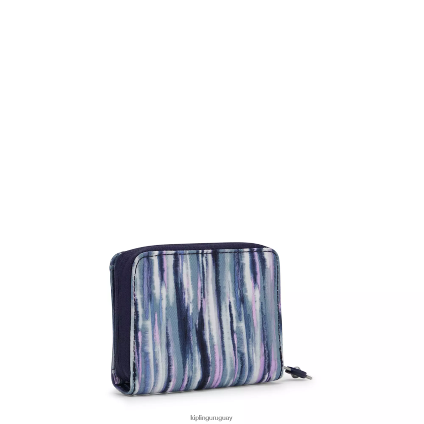 Kipling cartera pequeña money love estampada H44NB292 rayas de pincel mujer carteras y muñequeras