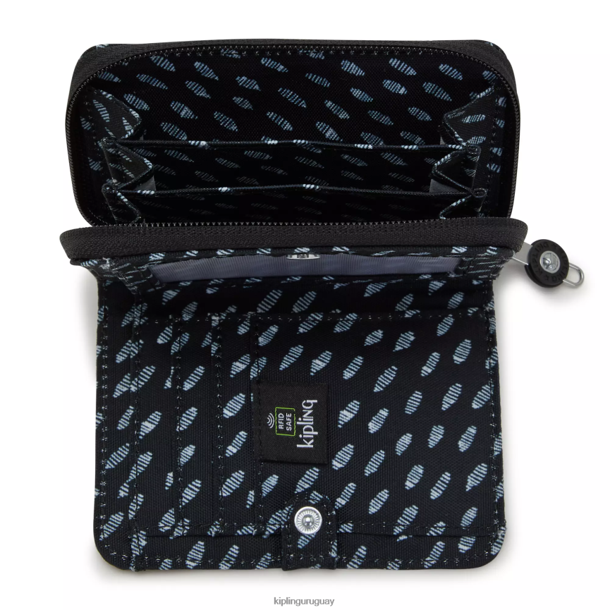 Kipling cartera pequeña money love estampada H44NB293 puntos finales mujer carteras y muñequeras