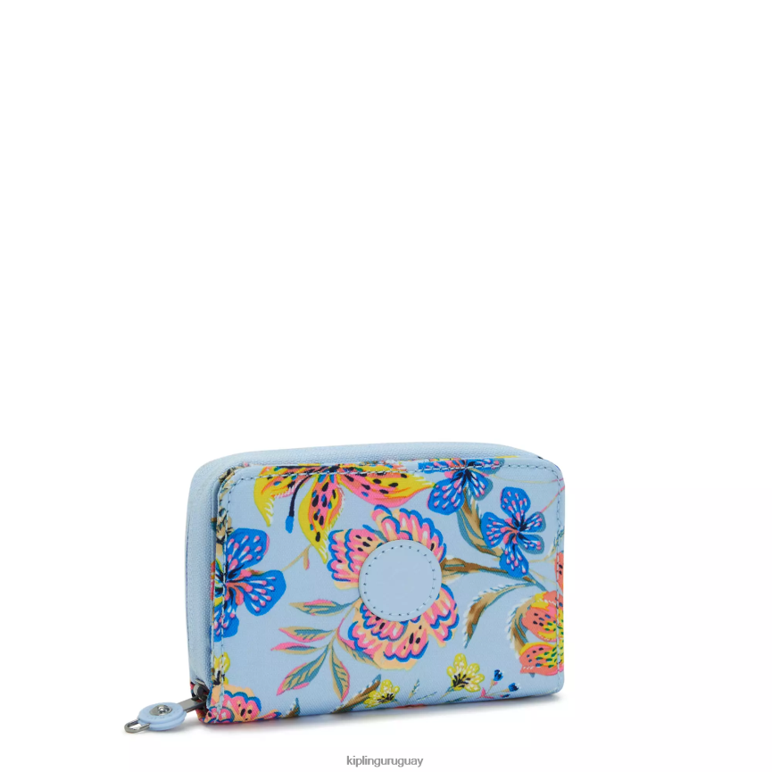 Kipling cartera pequeña money love estampada H44NB296 flores silvestres mujer carteras y muñequeras