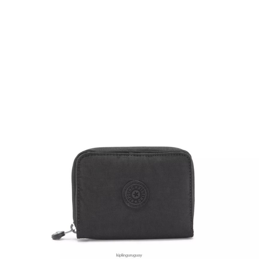 Kipling dinero amor cartera pequeña H44NB299 negro negro mujer carteras y muñequeras