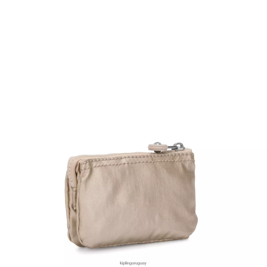 Kipling llavero metalizado mini bolsita creatividad H44NB610 oro estrellado metalizado mujer llaveros