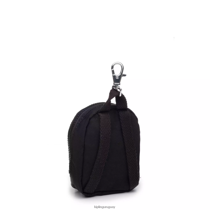 Kipling mini llavero de seúl H44NB616 verdadero negro mujer llaveros