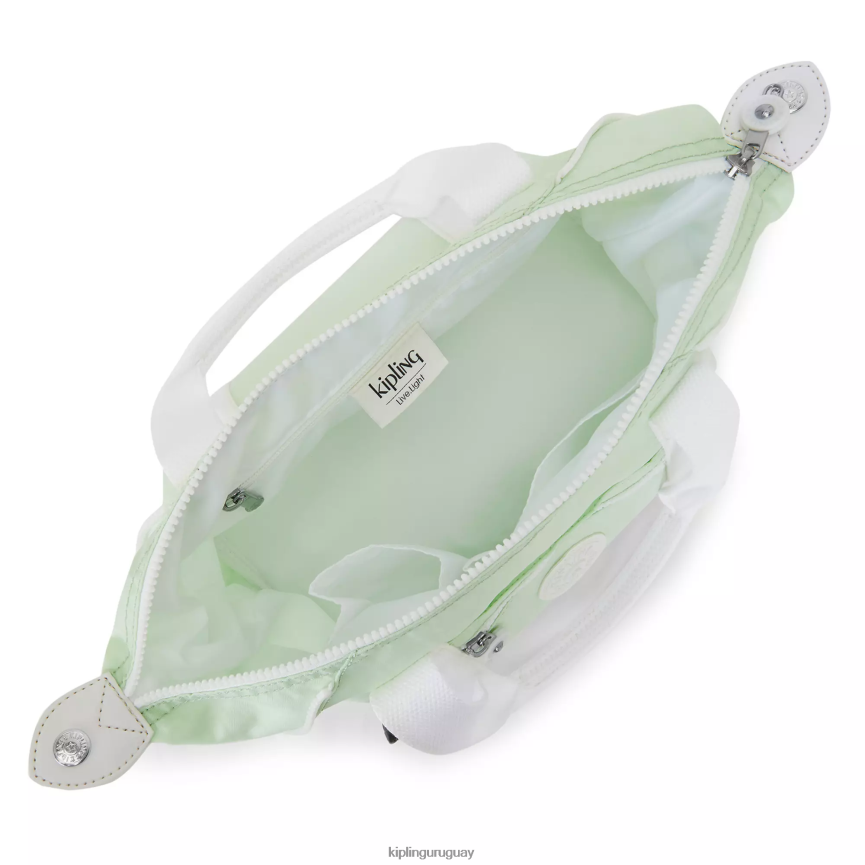 Kipling bolsa de hombro Art mini H44NB39 aireado verde mujer bolsas de hombro