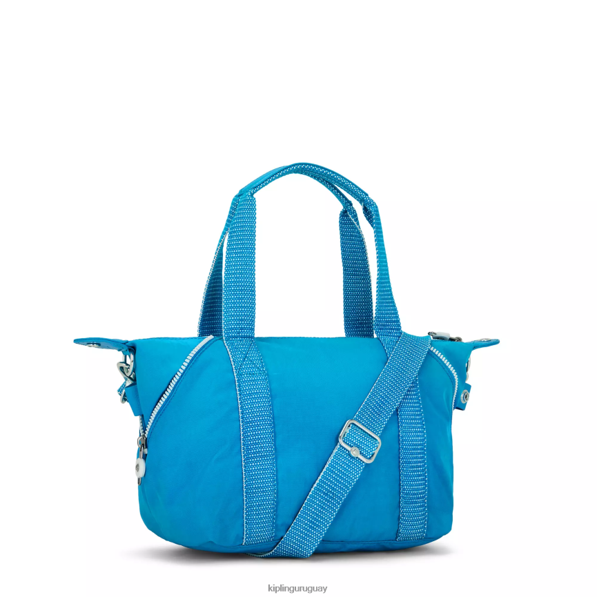 Kipling bolsa de hombro Art mini H44NB40 azul ansioso mujer bolsas de hombro