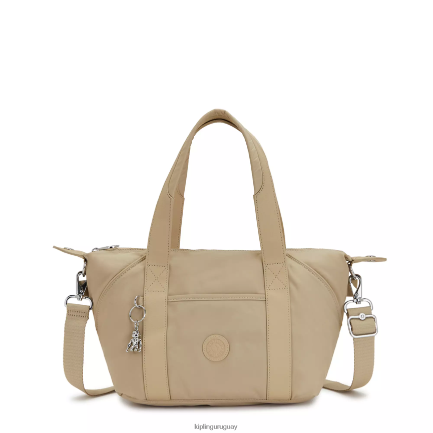 Kipling bolsa de hombro Art mini H44NB67 beige natural mujer bolsas de hombro