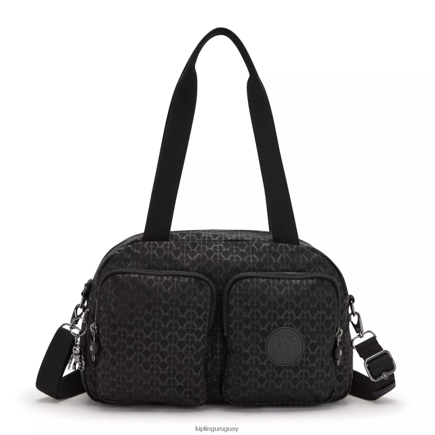 Kipling bolsa de hombro con estampado cool defea H44NB234 firma en relieve mujer bolsas de hombro