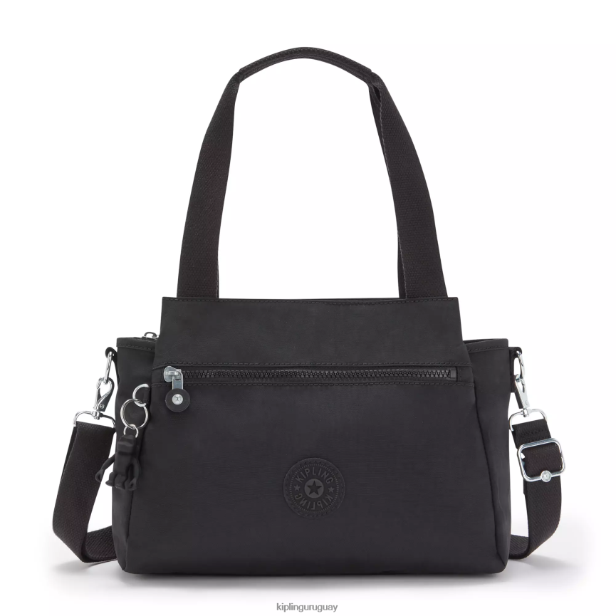 Kipling bolsa de hombro elysia H44NB154 negro negro mujer bolsas de hombro