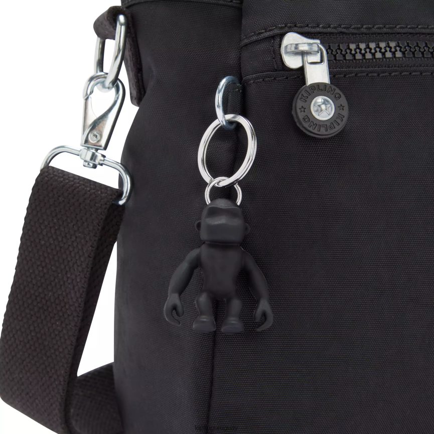 Kipling bolsa de hombro elysia H44NB154 negro negro mujer bolsas de hombro