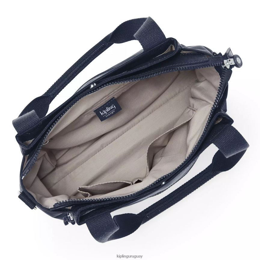 Kipling bolsa de hombro elysia H44NB155 azul azul mujer bolsas de hombro
