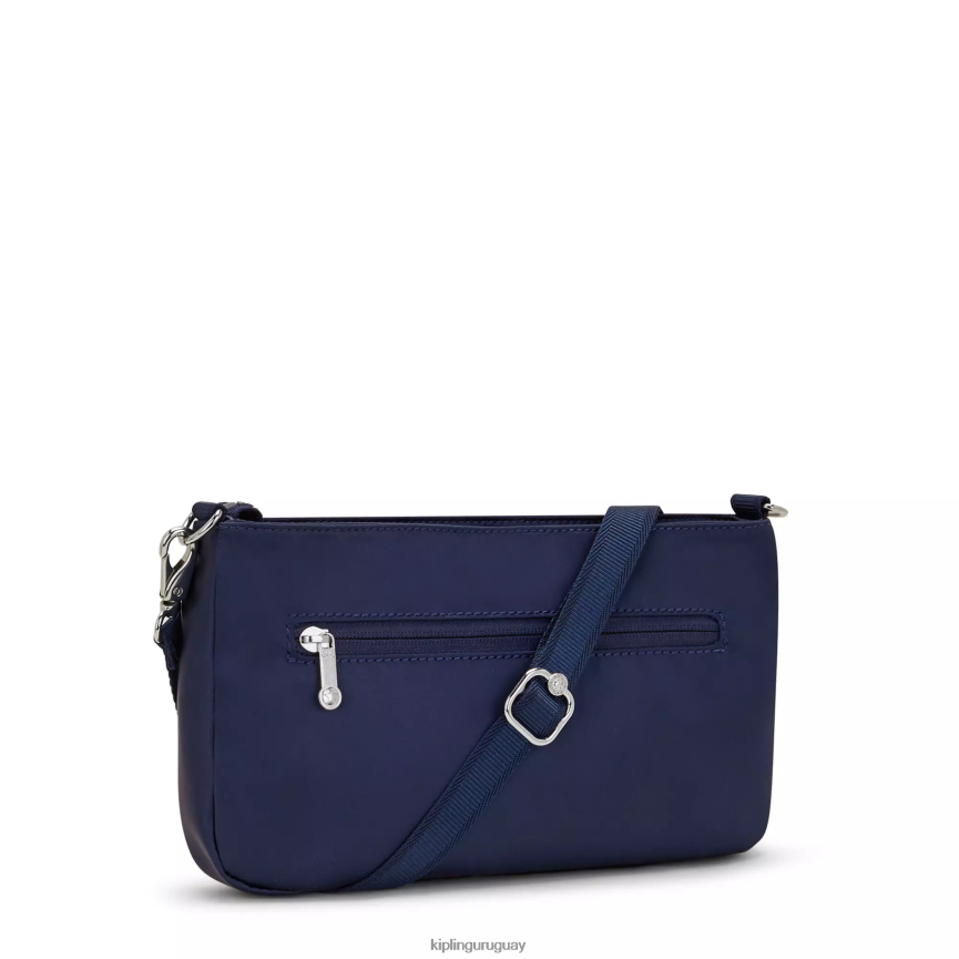 Kipling bolsa de hombro masha H44NB251 azul cósmico mujer bolsas de hombro