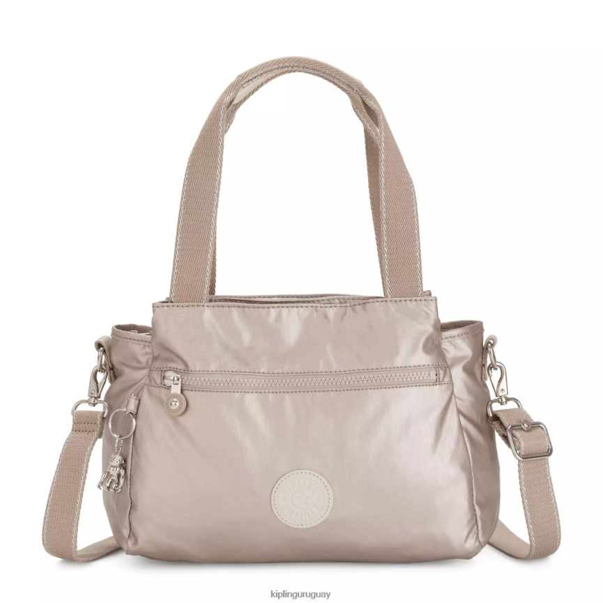 Kipling bolso de hombro elysia metalizado H44NB204 resplandor metalico mujer bolsas de hombro