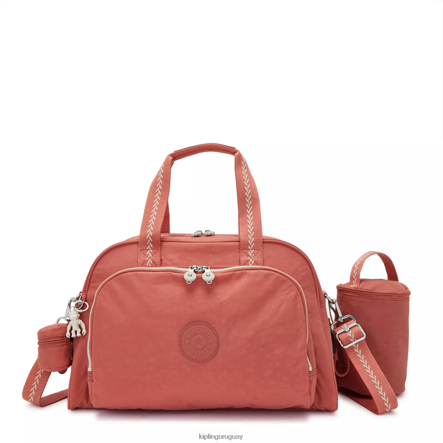 Kipling bolsa de pañales camama H44NB242 rosa de la vendimia mujer bolsas de pañales