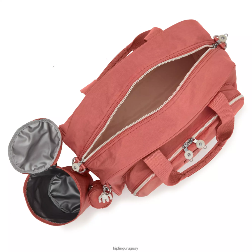 Kipling bolsa de pañales camama H44NB242 rosa de la vendimia mujer bolsas de pañales