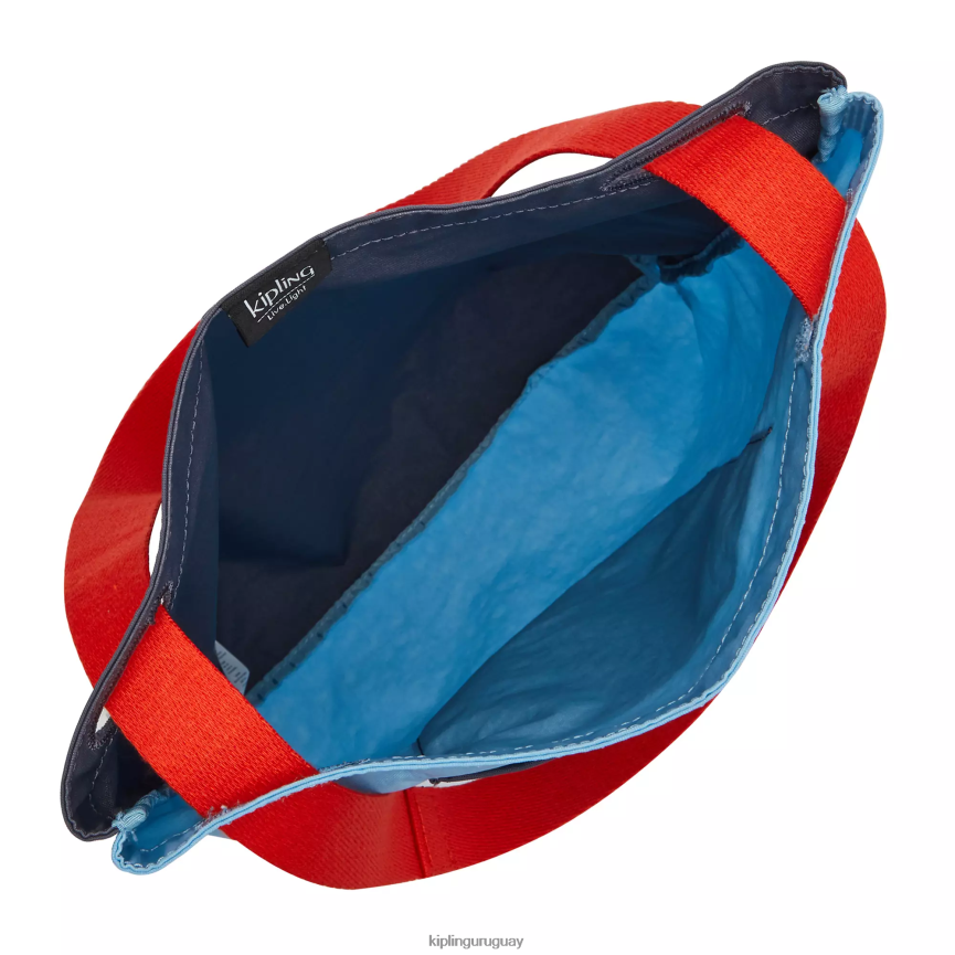 Kipling bolsa de asas de annas H44NB272 piscina azul mujer bolsas de tela