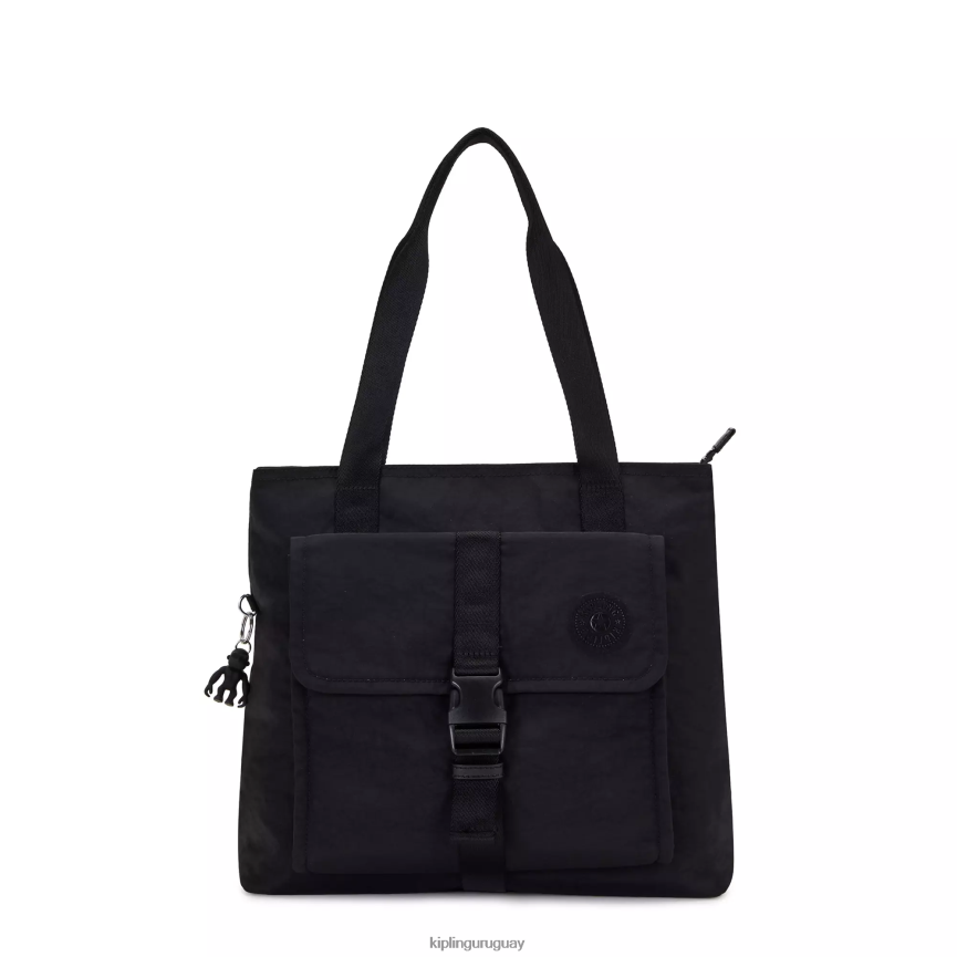 Kipling bolsa de asas enzo H44NB265 negro mujer bolsas de tela