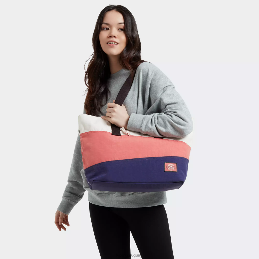 Kipling bolsa de asas jodi m H44NB258 último bloque de la marina mujer bolsas de tela