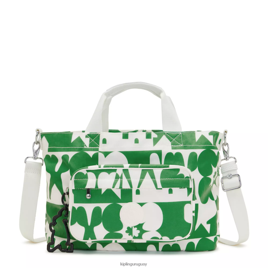 Kipling bolsa de tela jihoon minju kim H44NB271 impresión múltiple minju mujer bolsas de tela