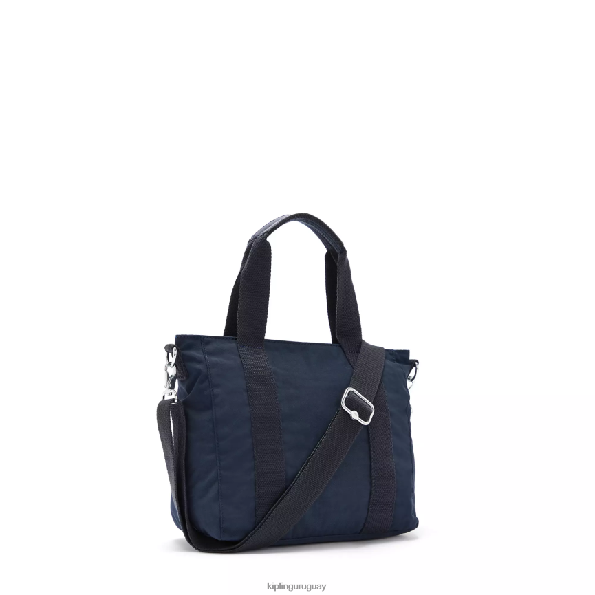 Kipling bolso shopper mini H44NB107 azul azul mujer bolsas de tela