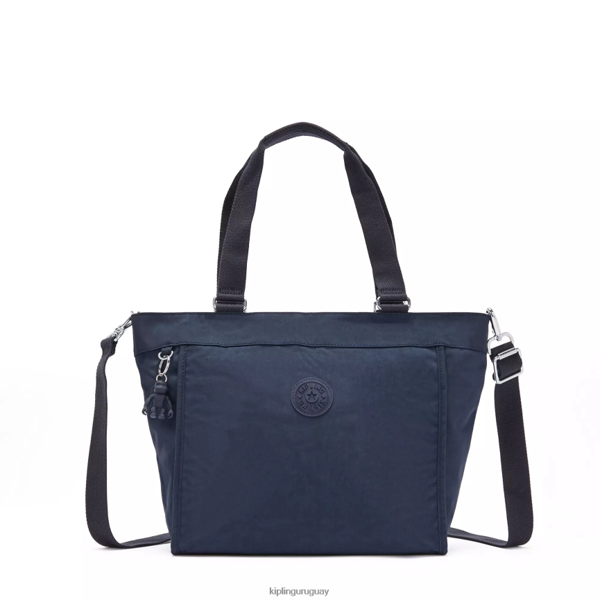 Kipling nuevo bolso shopper pequeño H44NB275 azul azul mujer bolsas de tela