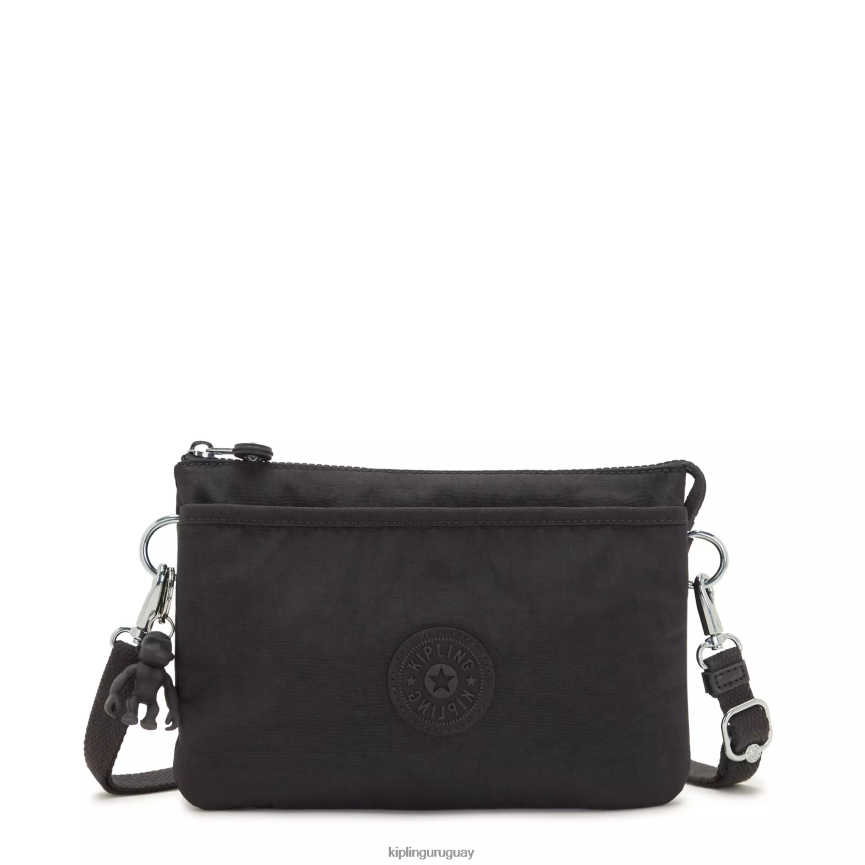 Kipling bandolera Riri H44NB124 negro negro mujer bolsos cruzados