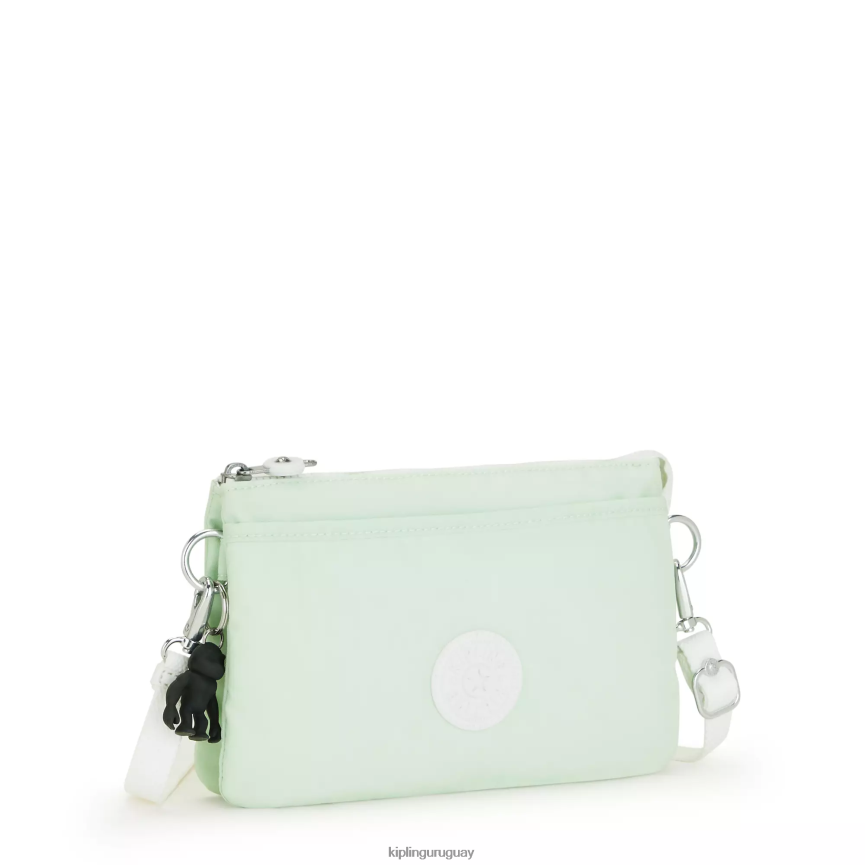 Kipling bandolera Riri H44NB125 aireado verde mujer bolsos cruzados