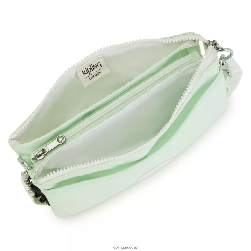 Kipling bandolera Riri H44NB125 aireado verde mujer bolsos cruzados