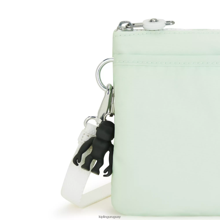 Kipling bandolera Riri H44NB125 aireado verde mujer bolsos cruzados