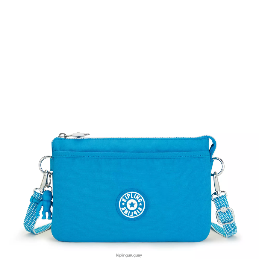 Kipling bandolera Riri H44NB126 azul ansioso mujer bolsos cruzados