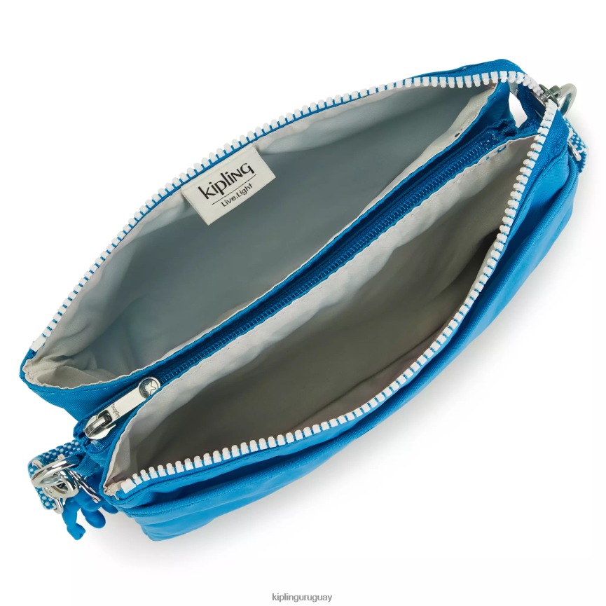Kipling bandolera Riri H44NB126 azul ansioso mujer bolsos cruzados