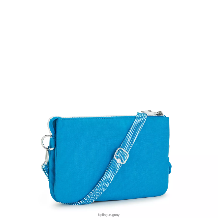Kipling bandolera Riri H44NB126 azul ansioso mujer bolsos cruzados