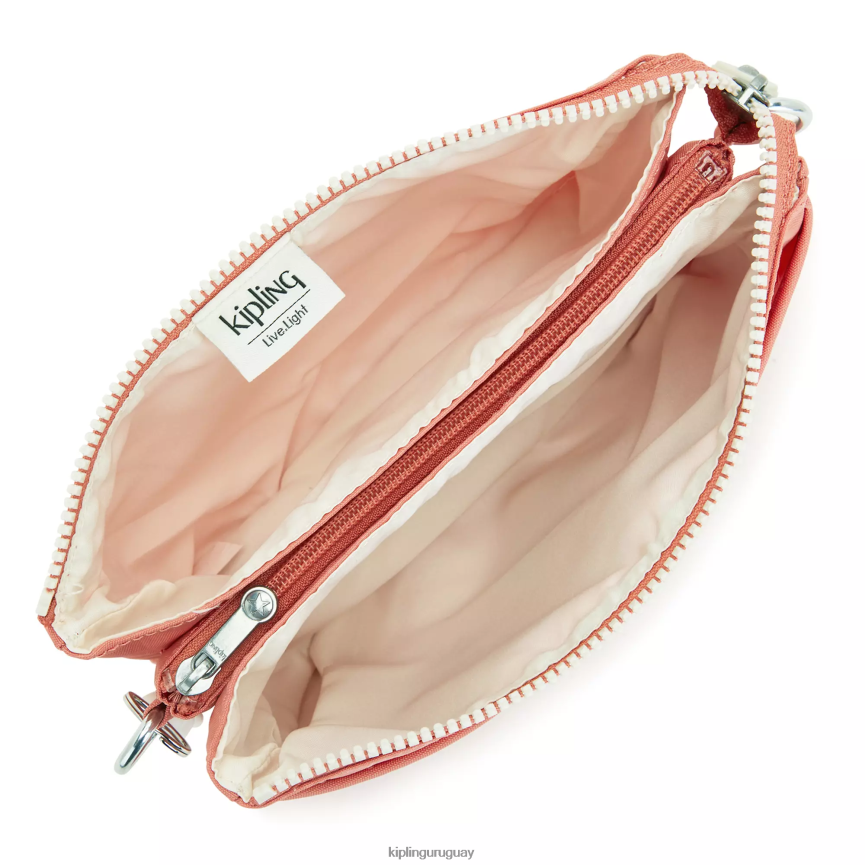 Kipling bandolera Riri H44NB127 rosa de la vendimia mujer bolsos cruzados