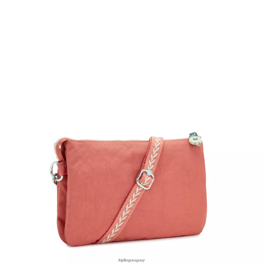 Kipling bandolera Riri H44NB127 rosa de la vendimia mujer bolsos cruzados