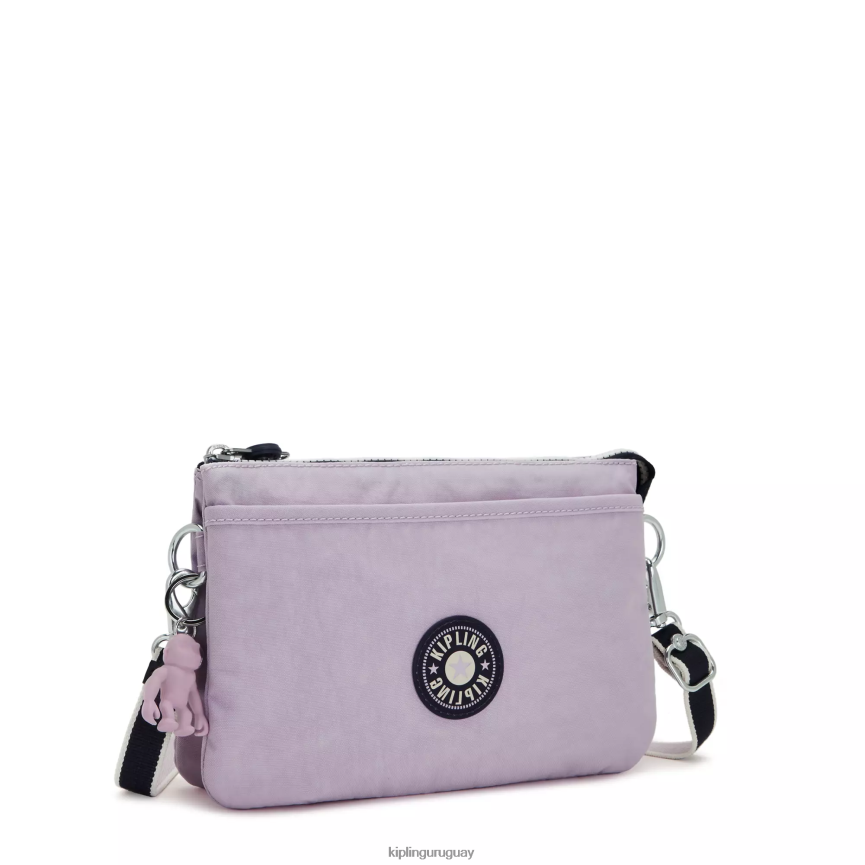 Kipling bandolera Riri H44NB128 suave bloque lila mujer bolsos cruzados