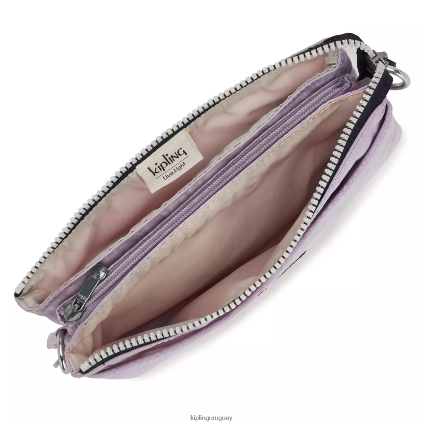 Kipling bandolera Riri H44NB128 suave bloque lila mujer bolsos cruzados