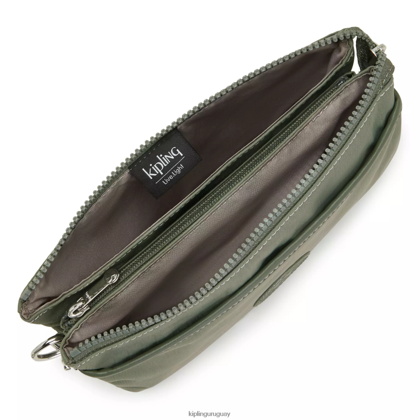 Kipling bandolera Riri H44NB185 algas oscuras mujer bolsos cruzados